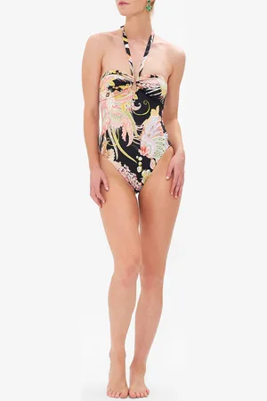 Camilla Bandeau One Piece with Ring Trim Lady of the Moon, S