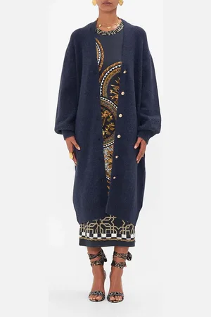 Camilla Long Cocoon Cardigan Duomo Kaleido, L