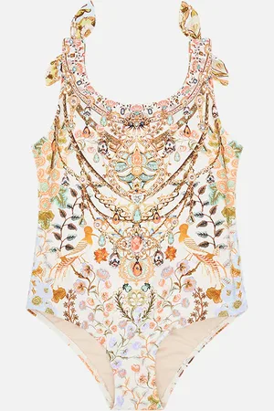 Camilla Kids Tie Shoulder One Piece 4-10 in Honour of Heirlooms, 10