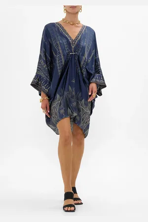 Camilla Pierced V Neck Short Kaftan the Egypt Effect, O/S