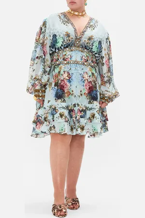 Camilla Button Front Frill Dress Letters to Leo, 3XL