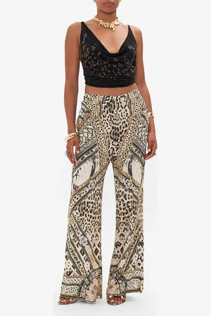 Camilla Minimal Wide Leg Pant Mosaic Muse, S