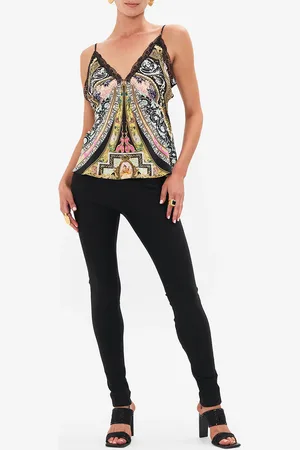 Camilla Lace Edge Cami Florence Field Day, M