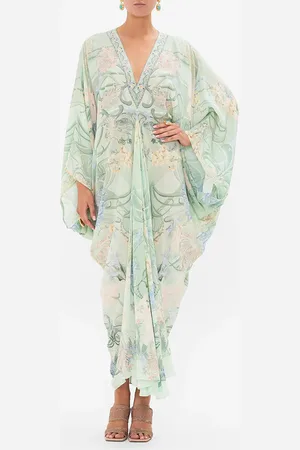 Camilla T Shape Long Kaftan Dreaming in Dutch, O/S