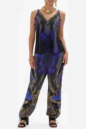 Camilla Tank Top with Strap Bead Detail Other Side of the Oasis, XS