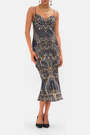 Camilla Long Bias Slip Dance with the Duke, XL