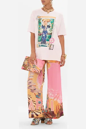 Camilla Oversized Band Tee Capri Me, L