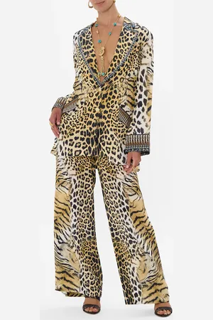 Camilla Relaxed Suit Jacket Jaguar, XS/S