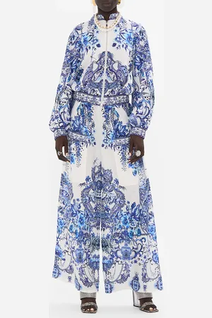 Camilla Bomber Jacket with Shirred Cuff Glaze and Graze, XXS