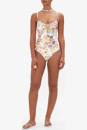 Camilla Rouched Side One Piece Friends with Frescos, XXL