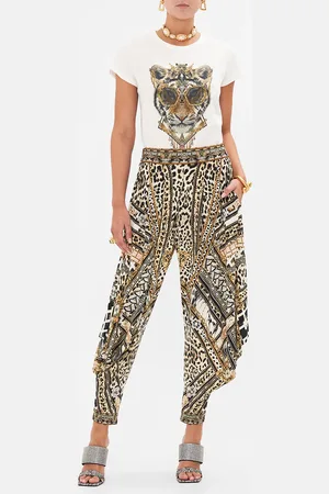 Camilla Jersey Drape Pant with Pocket Mosaic Muse, S