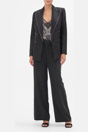 Camilla Double Breasted Suit Jacket Curtain Call Chaos, S