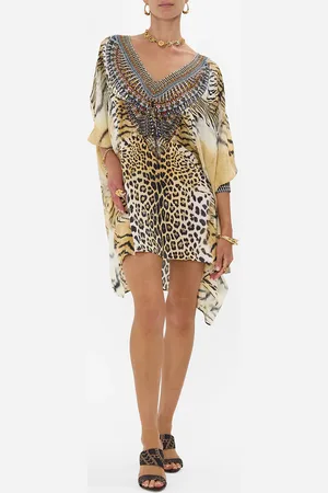 Camilla Short Kaftan with Cuff Jaguar, O/S