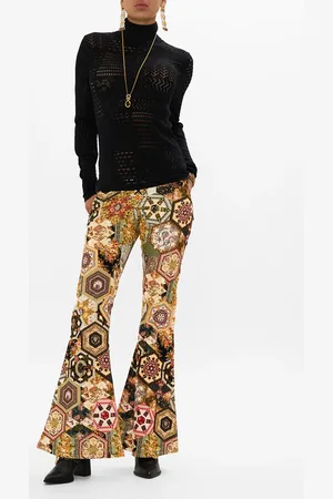 Camilla Pointelle Turtle Neck Knit Stitched in Time, XS/S