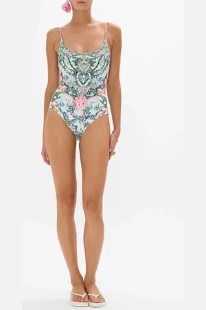 Camilla Scoop Neck One Piece Petal Promise Land, XL