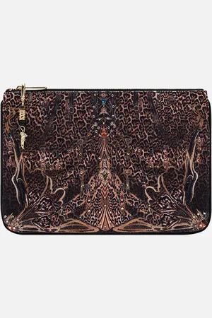 Camilla Small Canvas Clutch Amsterglam, O/S
