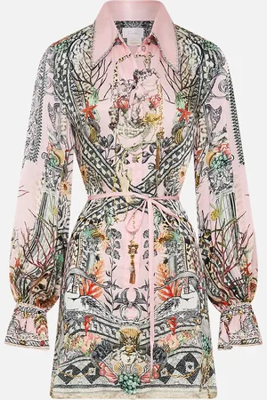 Camilla Shift Shirt Dress Cave of Wonders, 3XL