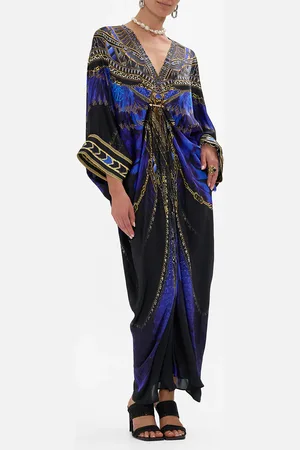 Camilla Pierced V Neck Kaftan Other Side of the Oasis, O/S