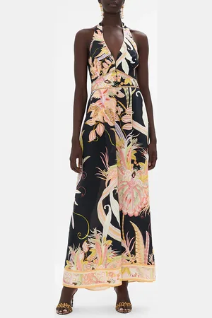 Camilla Halterneck Jumpsuit with Tie Neck Lady of the Moon, XXL