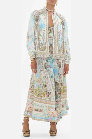 Camilla Oversized Embellished Bomber Jacket We Always Have Alexandria, M