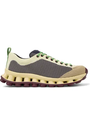 Camper X SUNNEI - PELOTISSIMA - Sneakers for Men - Burgundy,Green,Pink, size 40, Cotton fabric