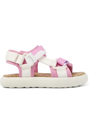 Camper Pelotas Flota - Sandals for - Pink,White,Purple, size 31, Cotton fabric