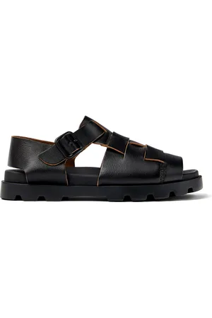 Camper Brutus Sandal - Sandals for Men - Black, size 41, Smooth leather