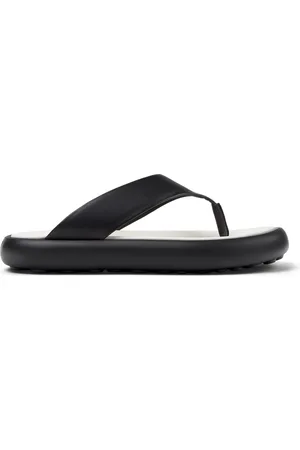 Camper Twins - Sandals for Men - Black, size 39, Smooth leather