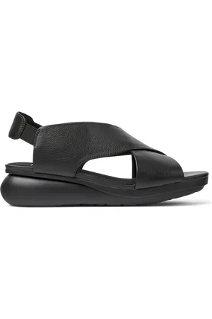 Camper Balloon - Sandals for Women - Black, size 35, Smooth leather