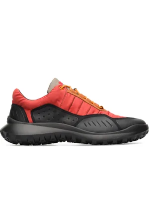 Camper CRCLR - Sneakers for Men - Red,Black,Green, size 40, Cotton fabric