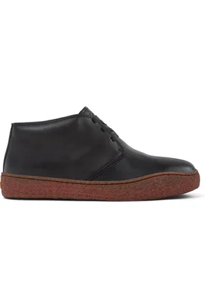 Camper Peu Terreno - Sneakers for Men - Black, size 39, Smooth leather