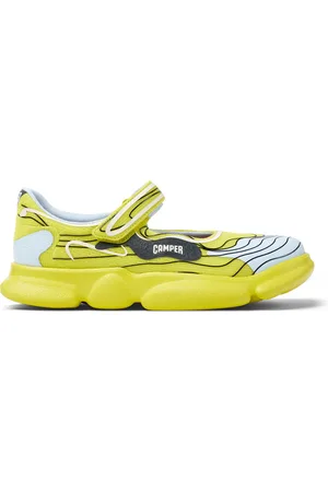 Camper Karst - Sneakers for Women - Yellow,Blue,Green, size 36, Cotton fabric