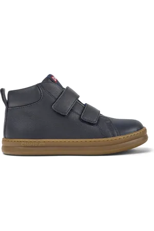 Camper Runner - Sneakers for - Blue, size 28, Smooth leather/Cotton fabric