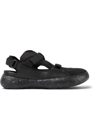 Camper Peu Stadium - Sneakers for Men - Black, size 46, Smooth leather/Cotton fabric