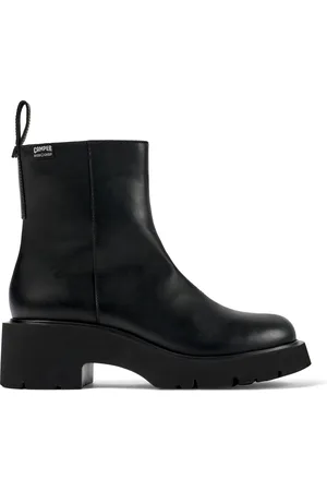 Camper Milah HYDROSHIELD® - Boots for Women - Black, size 36, Smooth leather