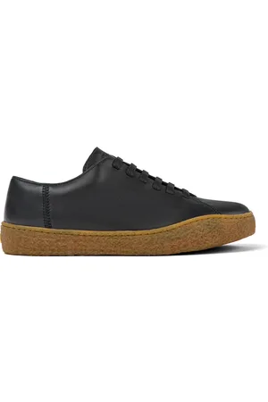 Camper Peu Terreno - Sneakers for Men - Black, size 39, Smooth leather