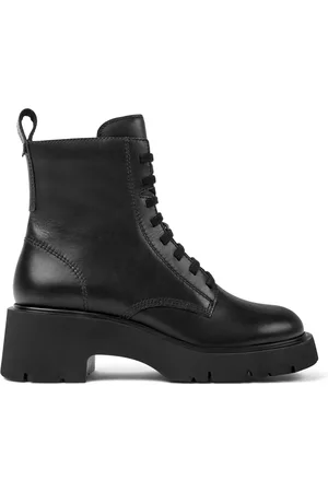 Camper Milah - Boots for Women - Black, size 36, Smooth leather