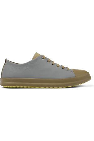 Camper Twins - Sneakers for Men - Beige,Grey,Brown, size 42, Smooth leather