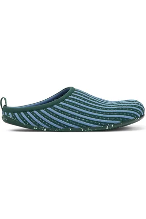 Camper Wabi - Slippers for Men - Green,Blue, size 43, Cotton fabric