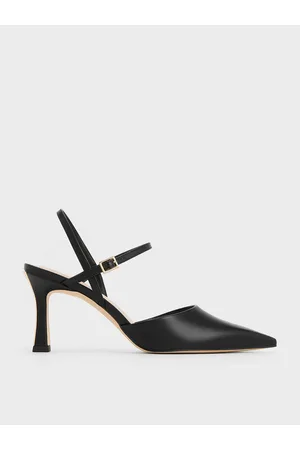 Black Kyra Patent Leather Pumps - CHARLES & KEITH SE