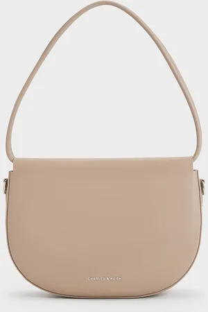 CHARLES & KEITH Elora Curved Top Handle Bag