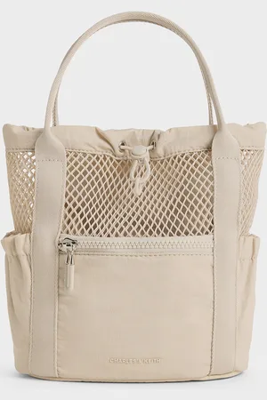 CHARLES & KEITH Terra Mesh & Nylon Multi-Way Bag