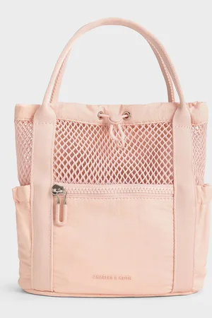 CHARLES & KEITH Terra Mesh & Nylon Multi-Way Bag