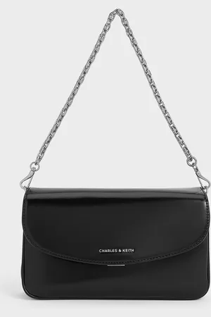 CHARLES & KEITH Caia Front Flap Shoulder Bag