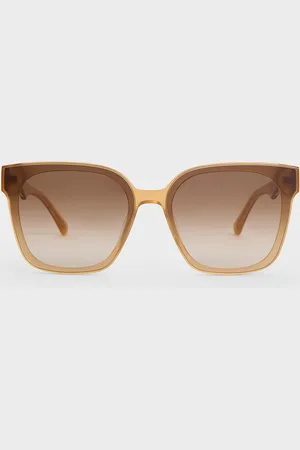 CHARLES & KEITH Freya Recycled Acetate Square Sunglasses