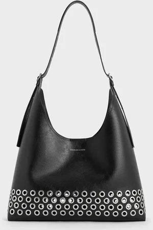 CHARLES & KEITH Liv Grommet Hobo Bag