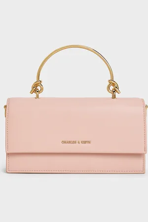 CHARLES & KEITH Kristine Sculptural-Handle Long Wallet