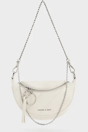 CHARLES & KEITH Philomena Half-Moon Crossbody Bag