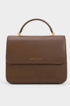 CHARLES & KEITH Octavia Front Flap Top Handle Bag