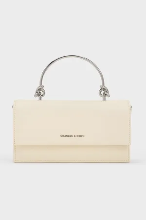 CHARLES & KEITH Kristine Sculptural-Handle Long Wallet